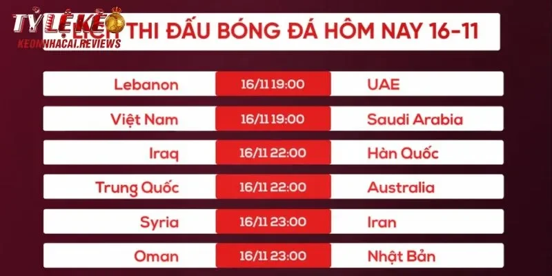 Hướng dẫn cách truy cập và xem lịch thi đấu 